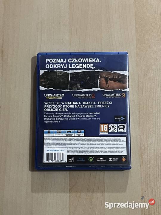 Uncharted kolekcja Nathana Drakea 4 gra Gry na konsole Ruda Śląska