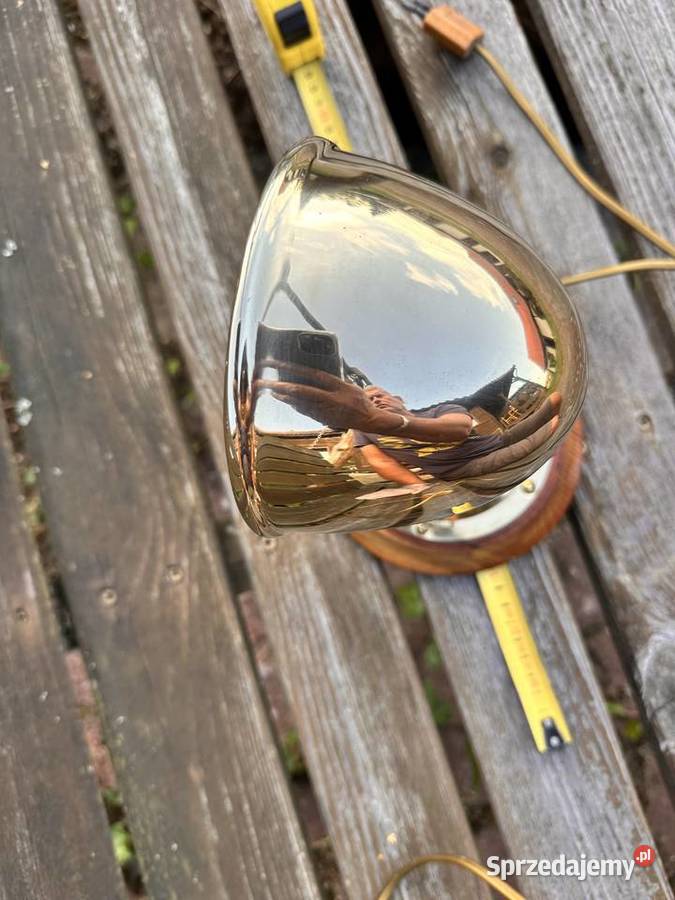 Lampa okrętowa statkowa mosiężna Pozostałe Warszawa