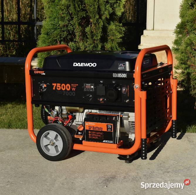 DAEWOO GDA 8500E AGREGAT GENERATOR PRĄDOTWÓRCZY Opalenica