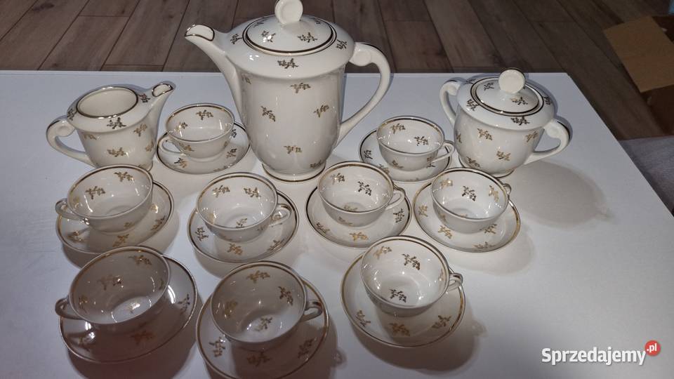 Serwis Kawowy Dekor Limoges wielkopolskie Wola Podłężna
