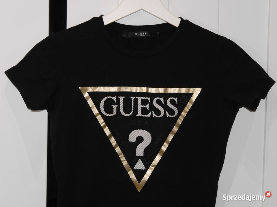 Guess fajna bluzeczka 34 XS Bez wzoru Bluzki i koszule Wrocław