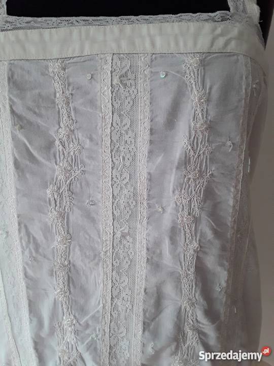 Bluzeczka na ramiączka zwiewna bawełniana Warszawa