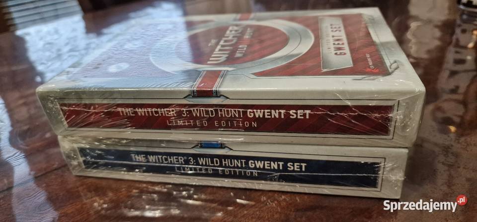 Wiedzmin witcher karty gwint nowe folia serca z Sztabin