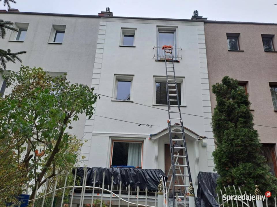 Malowanie elewacji mazowieckie Pruszków