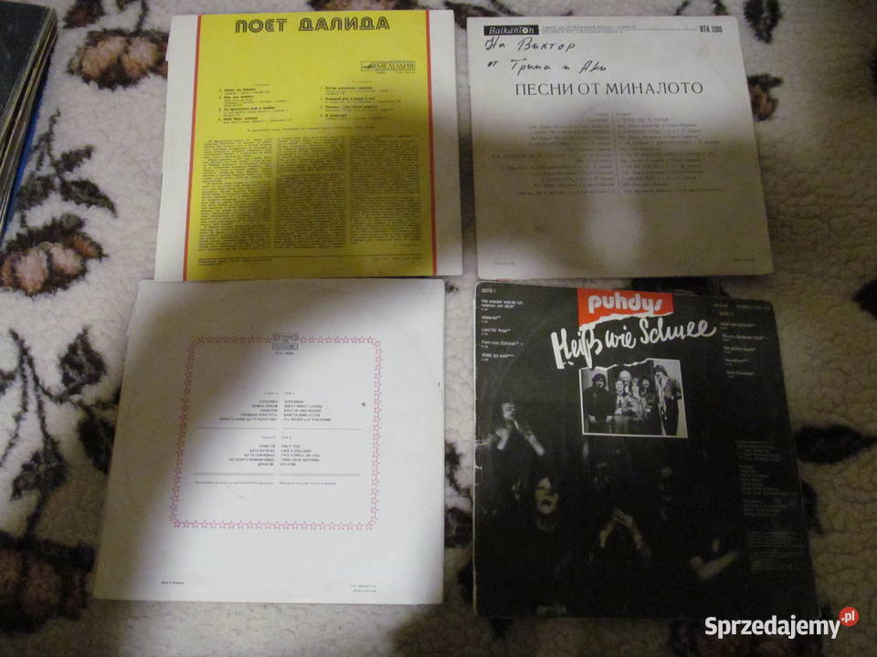 Płyty winylowe zestaw 4