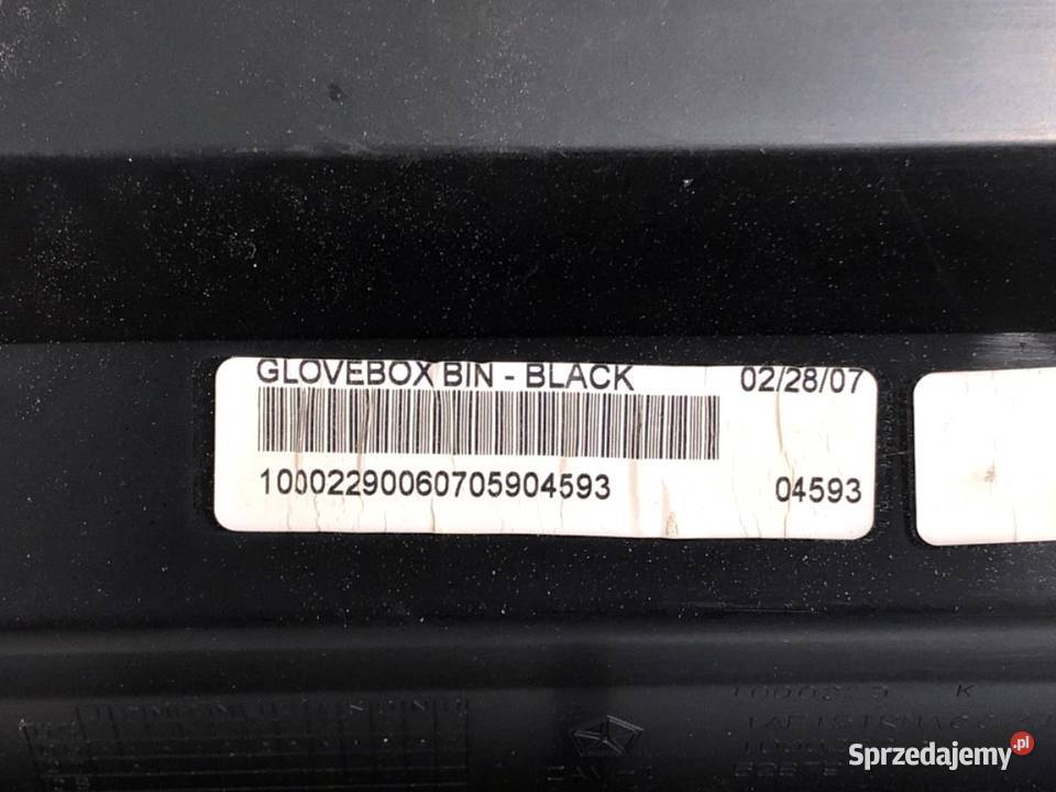 SCHOWEK PASAŻERA DODGE AVENGER SedanLimuzyna