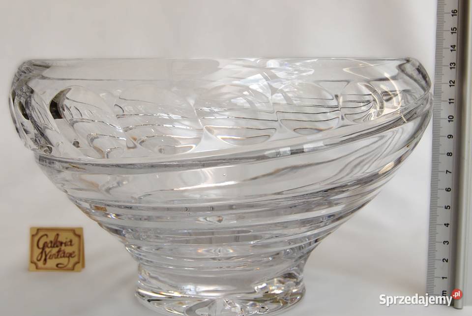 Miska salaterka owocarka kryształowa kryształ