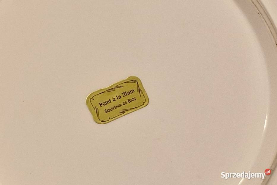 SALATERKA PATERA na nóżceceramika prowansalska Lublin