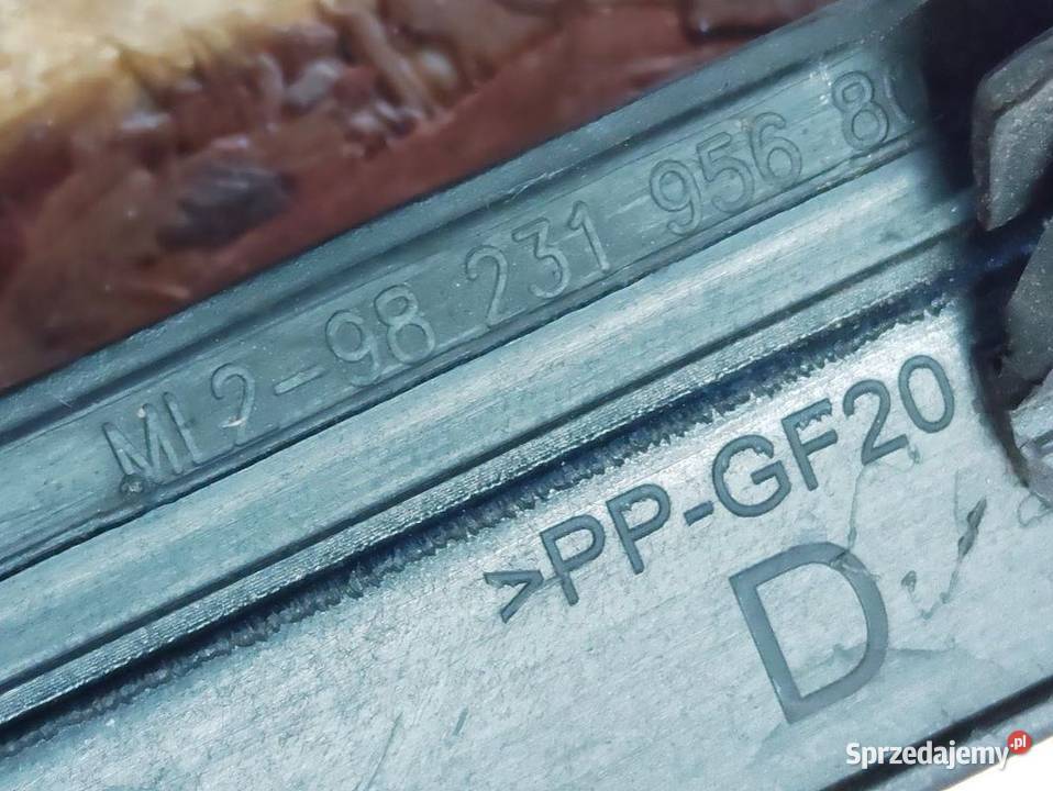 Listwa Zgarniająca Drzwi Prawy Tył Peugeot 208 Pleszew