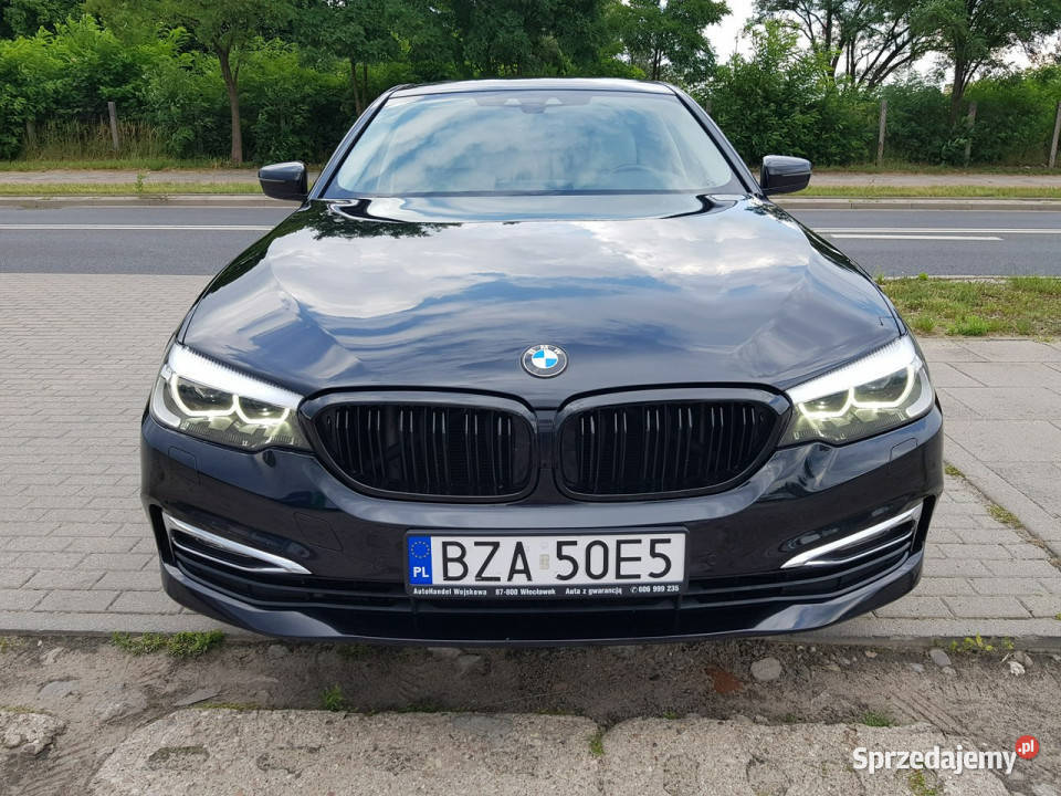 BMW 520 520d Salon Polska Jasne Skóry Automat serwisowany w ASO kujawsko-pomorskie