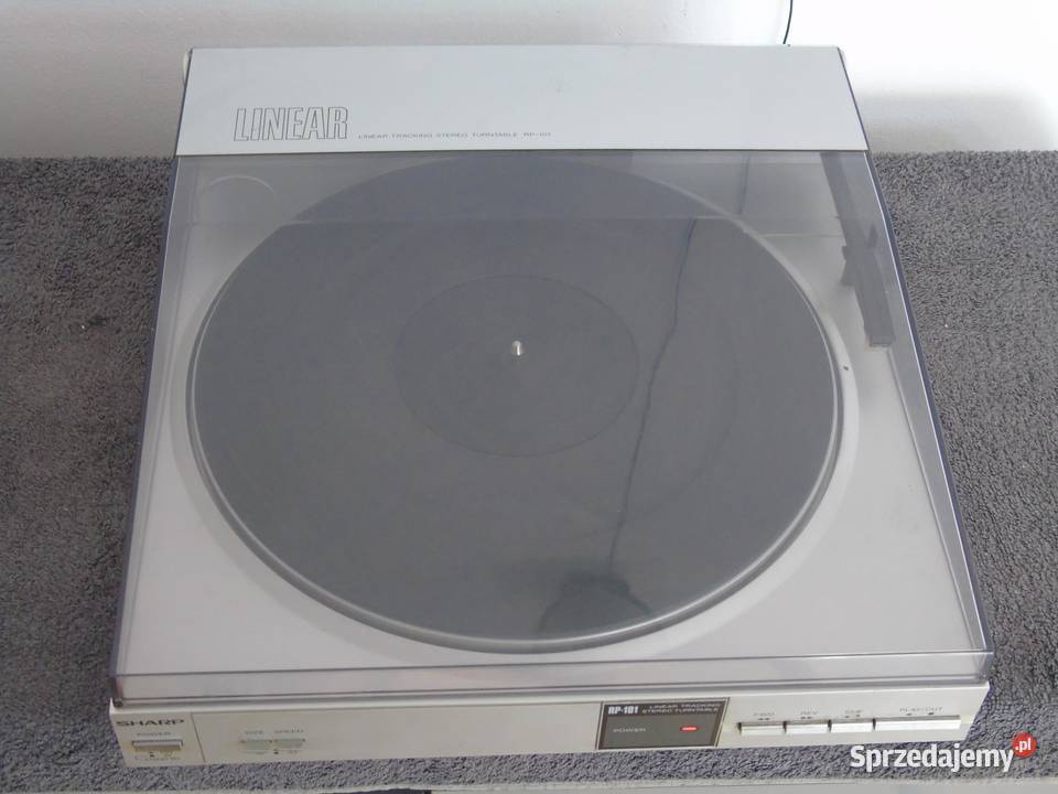 Gramofon tangencialny Sharp RP101 igła sprawny Jasło