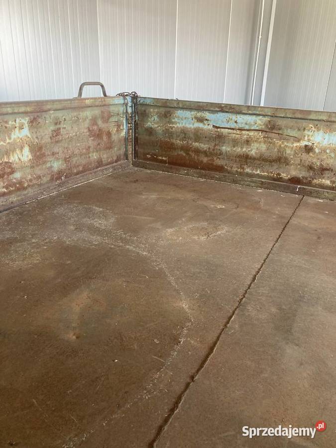 Przyczepa ciężarowa rolnicza 6T D 633 Warszawa