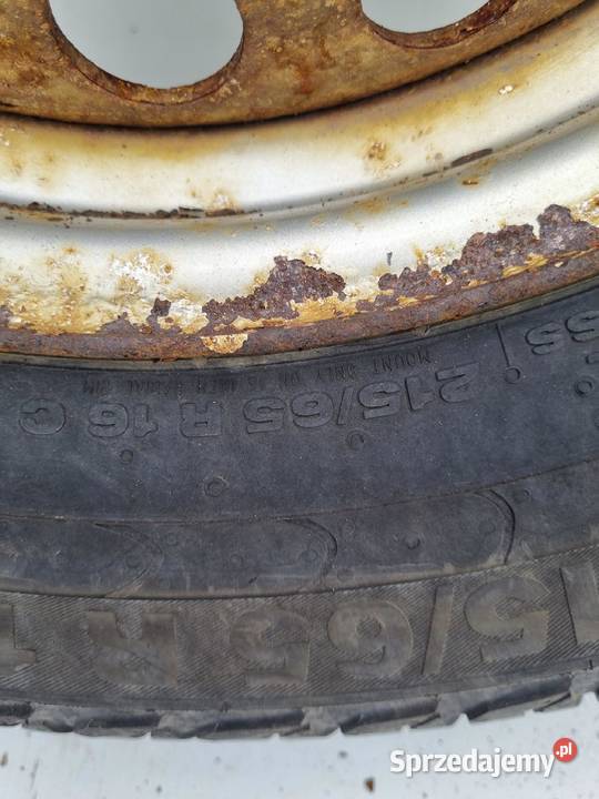 Transit Custom KOŁO ZAPASOWE Zapas felga 21565 Rudka