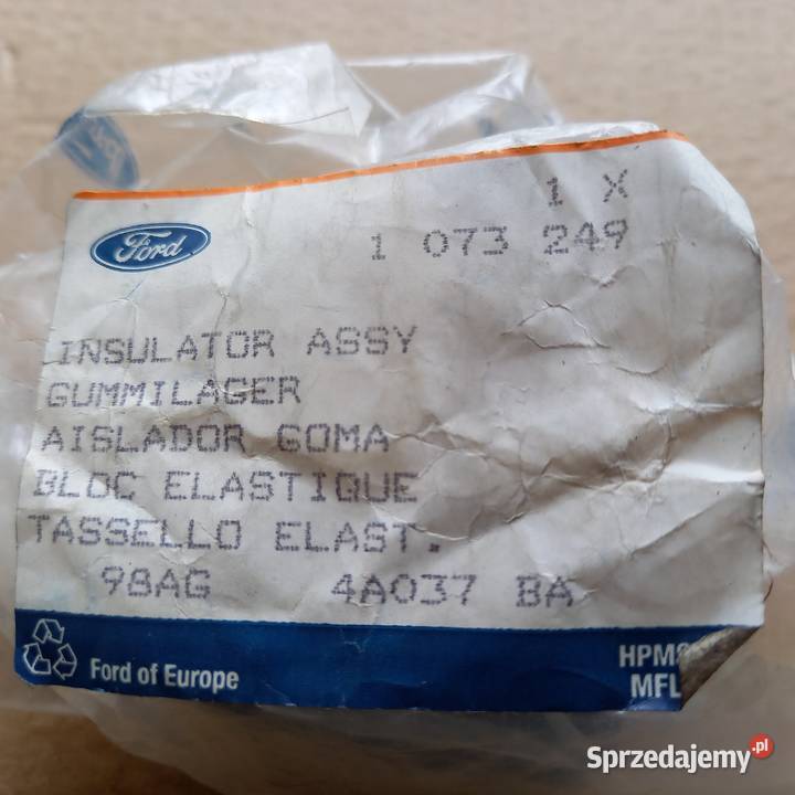107324998AG4A037BA Tuleja stabFo tył osobowe Gumy drążków stabilizatora Kraków
