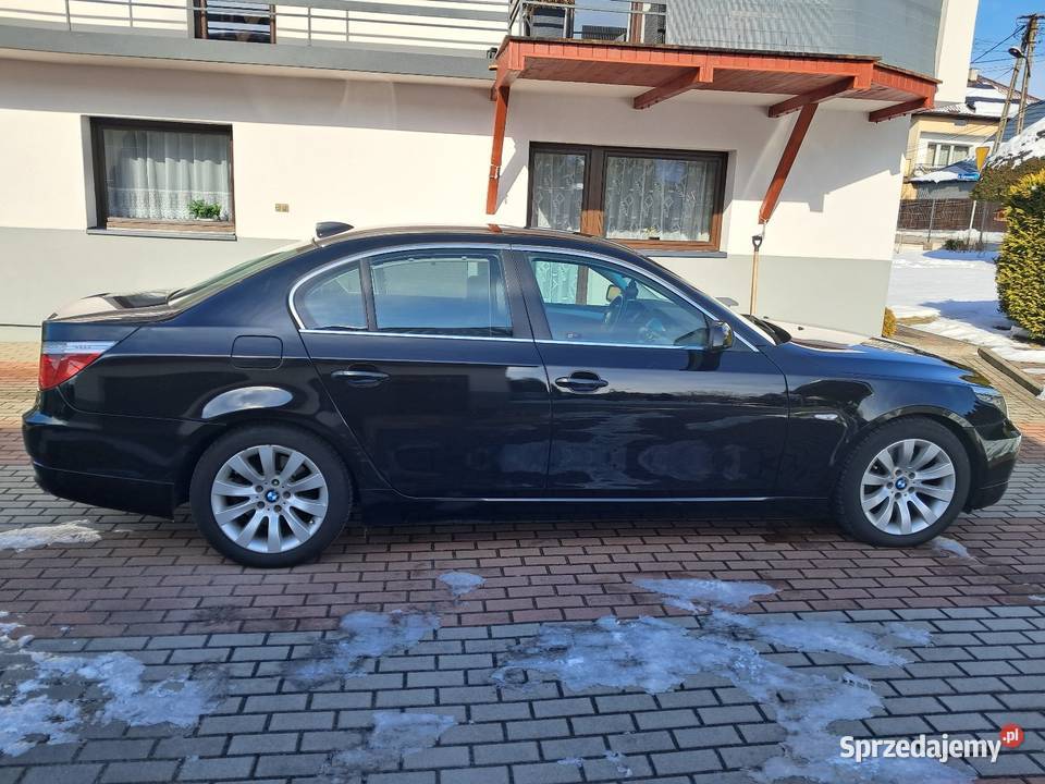 Bmw e60 520d 2007r 177 przebieg 290 Trzebinia sprzedam