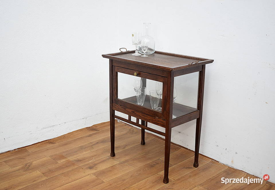Herbaciarka barek szafka na serwis secesja Meble dolnośląskie Świdnica sprzedam