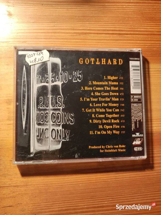 Gotthard Dial Hard pierwsze wydanie 1 płyta sprzedam