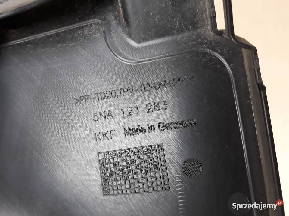 VW TIGUAN II KIEROWNICA POWIETRZA LEWA 5NA121283