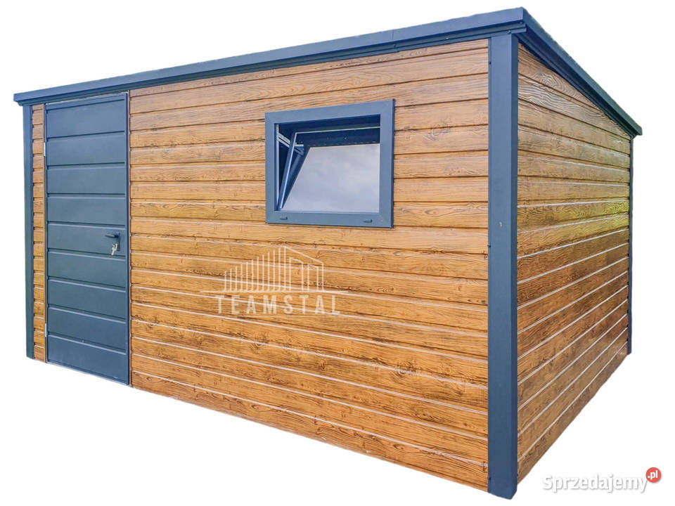 Schowek Domek Ogrodowy 4x3m Drzwi Okno Jasny Opole