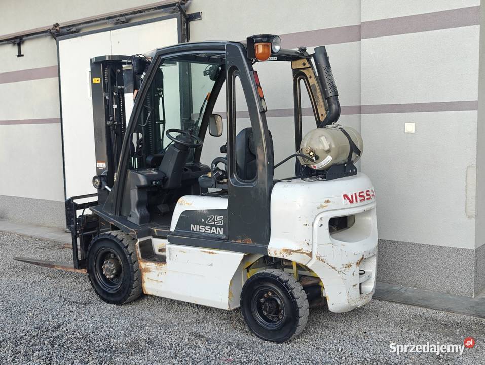 Wózek Nissan FG25 25T Lpg Triplex 48m Pozycjoner Sandomierz