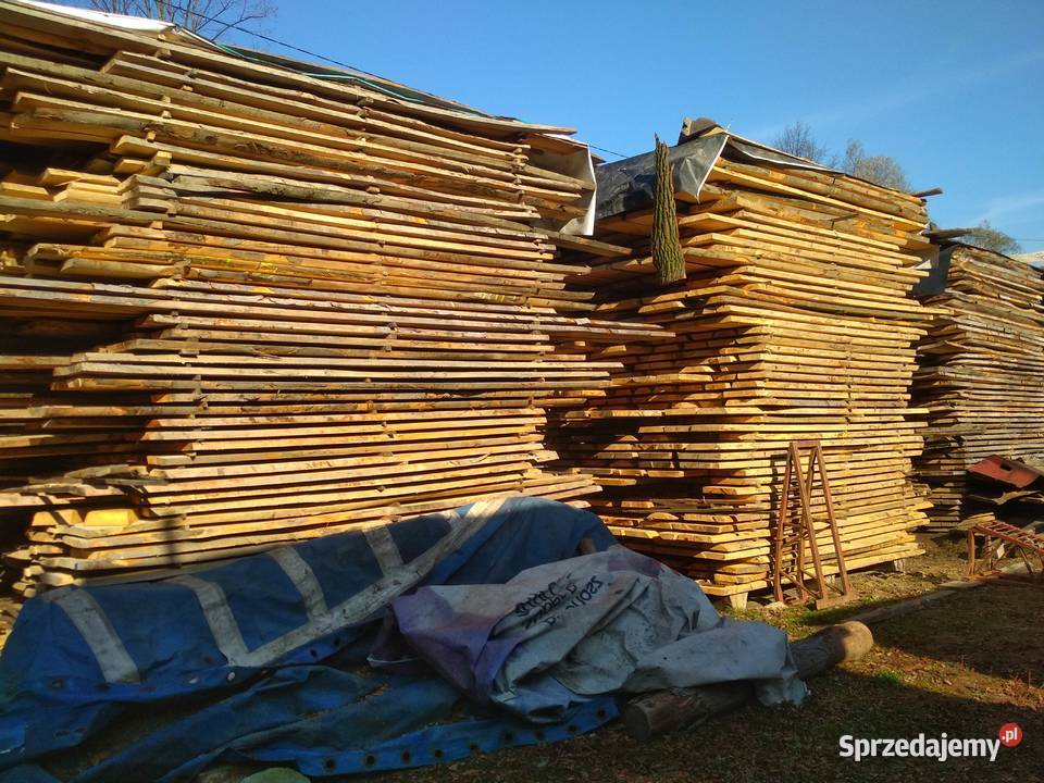 Tarcica deski brusy drewno BUK sezonowana gr 25 Izdebnik