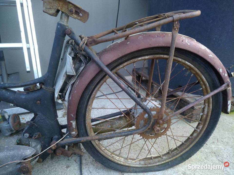 Motorower Komar 232 sztywniak na pedały silnik 5000km Skierniewice