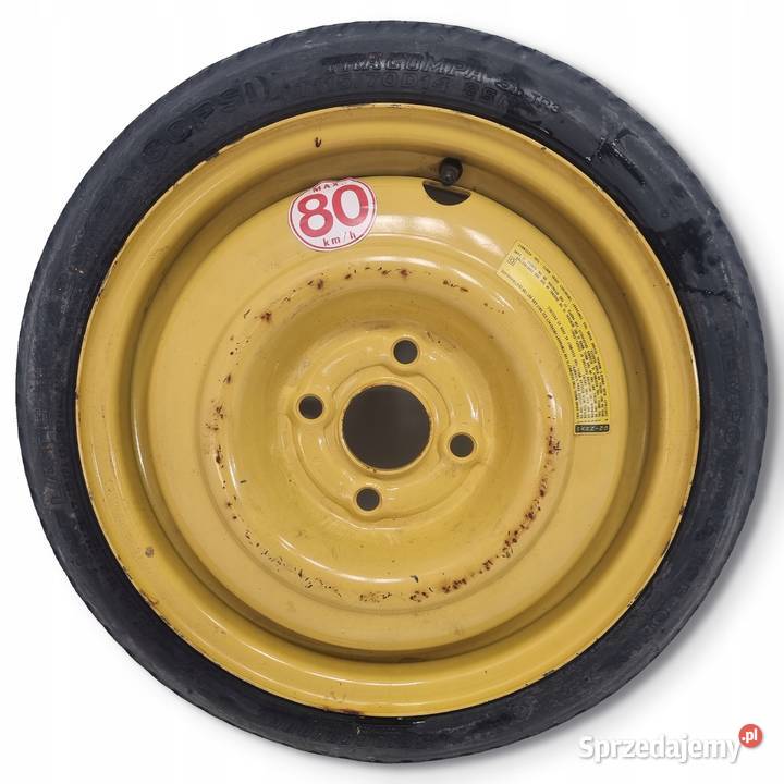 KOŁO DOJAZDOWE Honda Jazz II III 11570 D14 R14 Chełm sprzedam