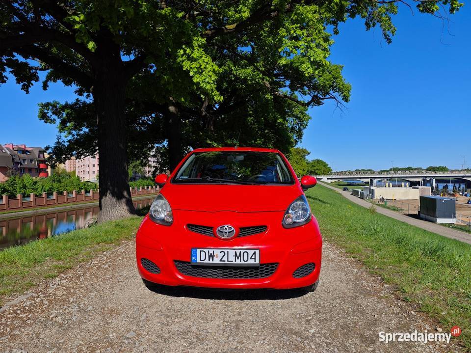 Toyota Aygo salon polska drugi właściciel LPG ABS Aygo Wrocław