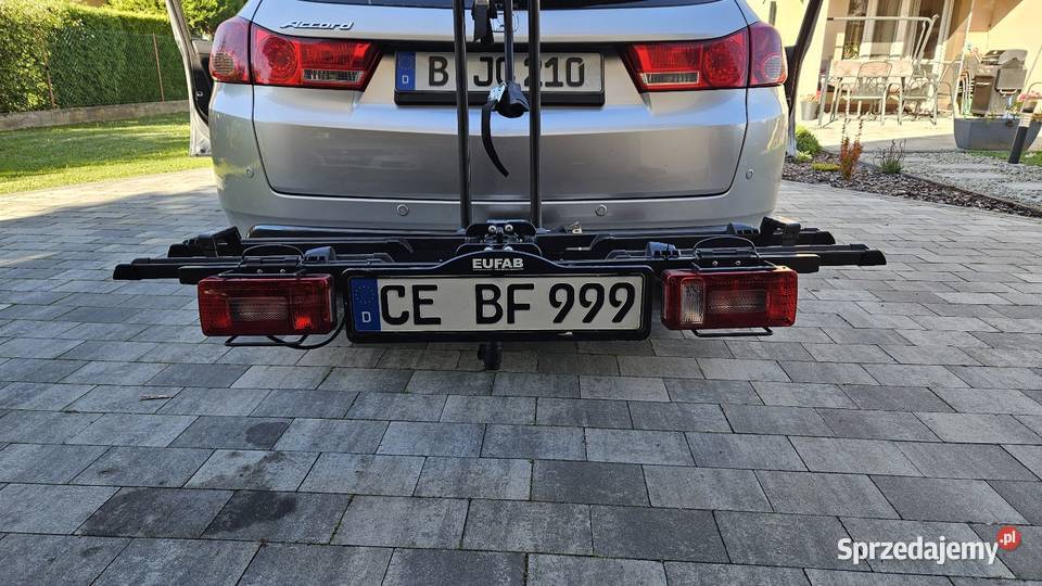 Bagażnik na hak Eufab składany 2 rowery Motoryzacja Łęg Tarnowski sprzedam