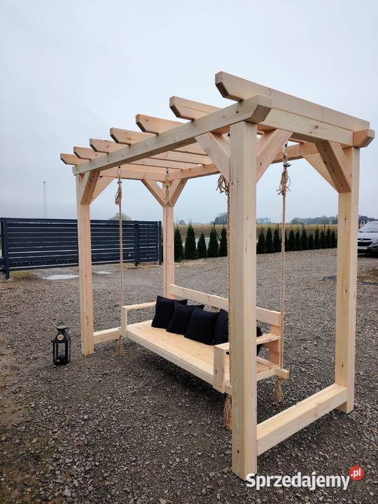 Nowoczesna Huśtawka Pergola