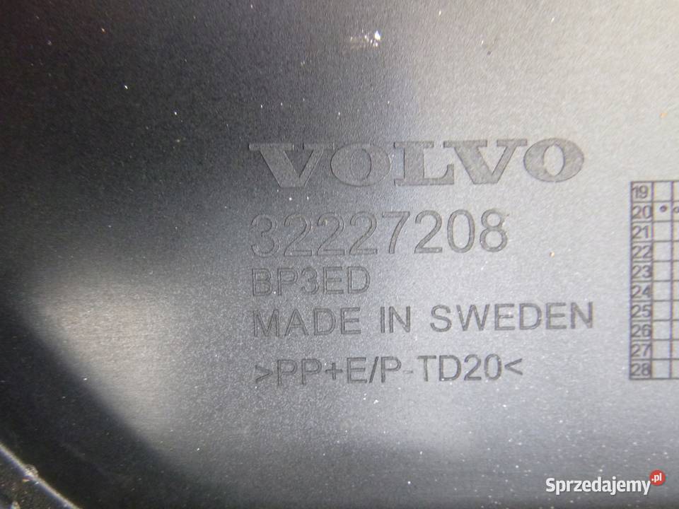 VOLVO V90 RDESIGN SPOILER POD ZDERZAK PRZÓD 2021 osobowe Zderzaki Gorzów Wielkopolski sprzedam