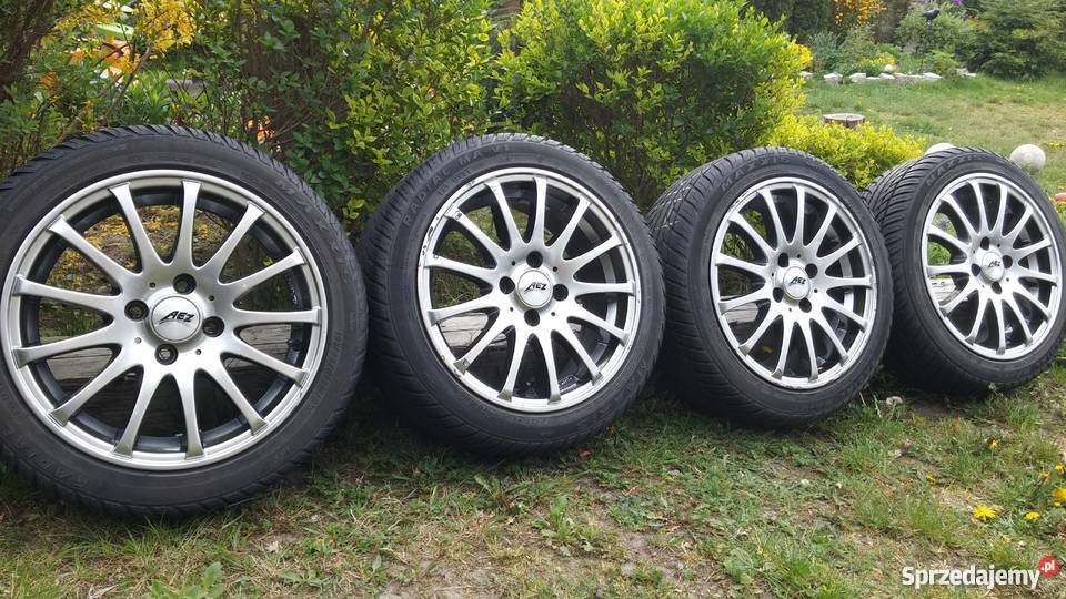 Felgi Aluminiowe AEZ 19545R15 7mm 4x100 RENAULT Rozmiar 15" Koła i felgi