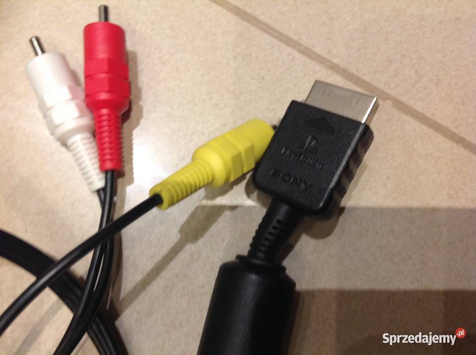 Oryginalny Kabel SONY AV 3x chinch 23 j Nowy Nowa Sól