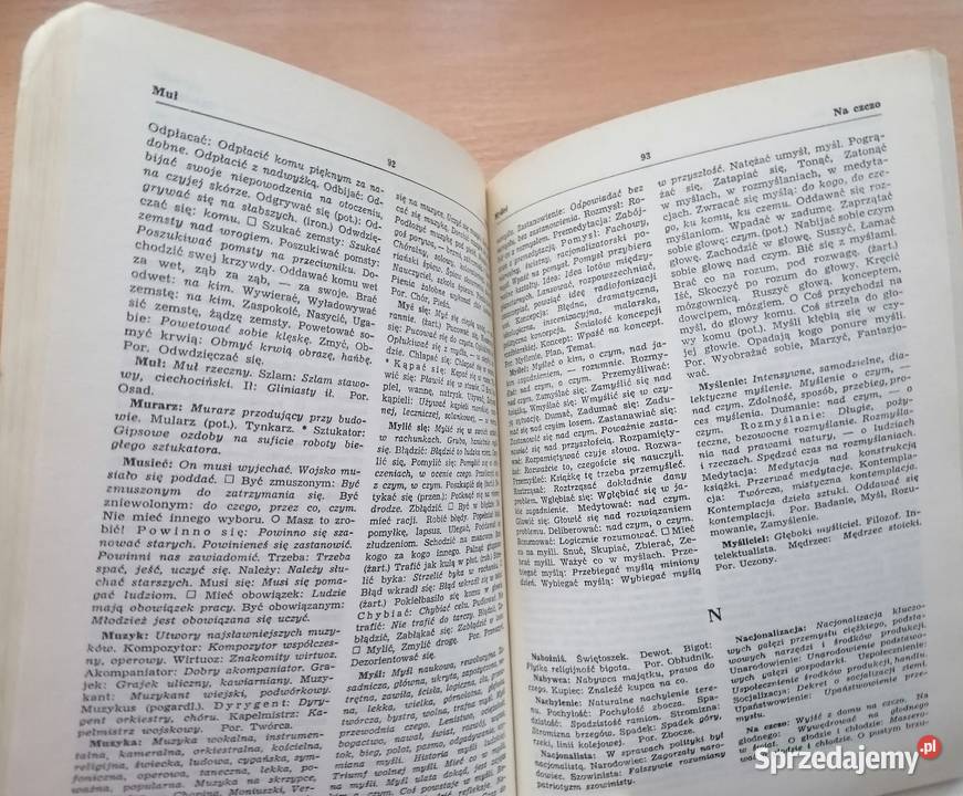 Słownik wyrazów bliskoznacznych pod redakcją