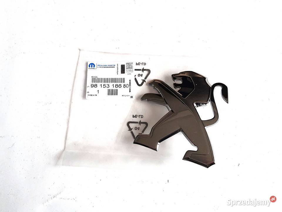 NOWY ZNACZEK EMBLEMAT ATRAPY PRZÓD PEUGEOT 3008 Kalisz