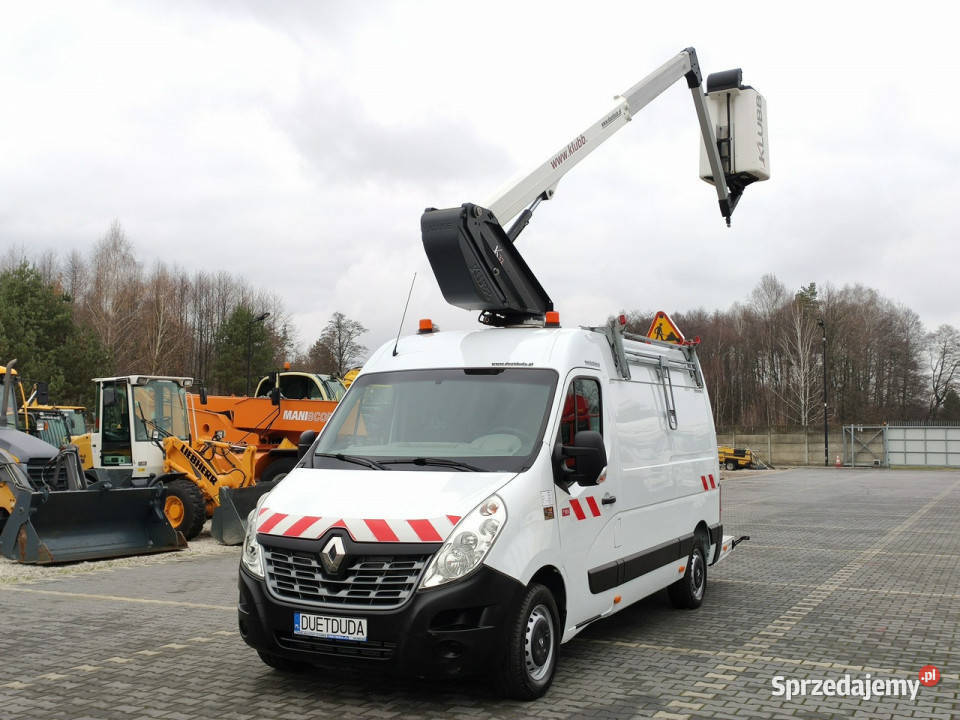 Renault Master Zwyżka Podnośnik Koszowy KAT B Do 125KM świętokrzyskie Widełki