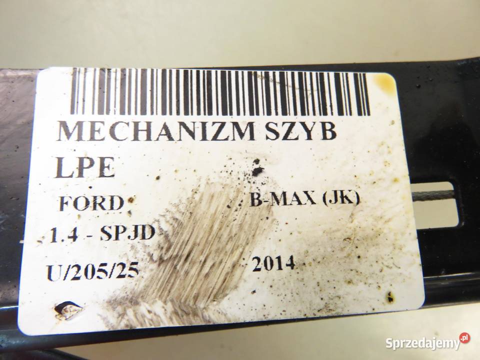 PODNOŚNIK SZYBY LEWY PRZEDNI FORD B JK sprzedam