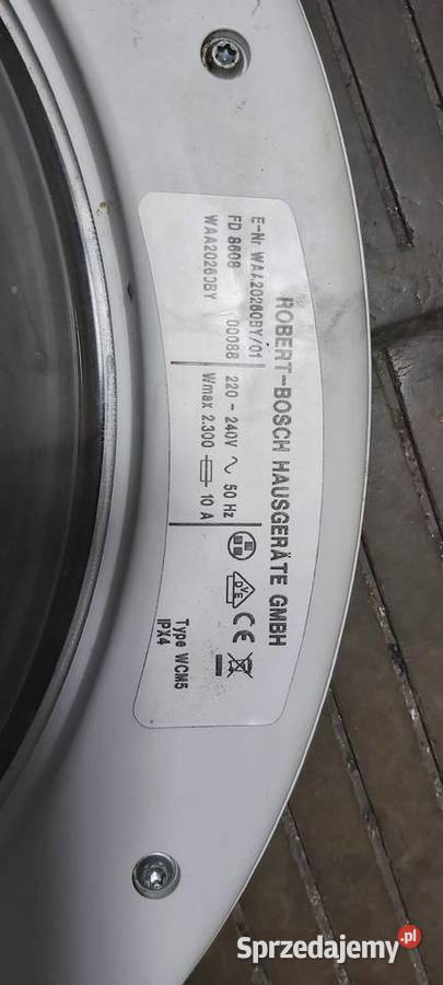 Moduł sterujacy do Bosch Type WCM5 Przodkowo sprzedam