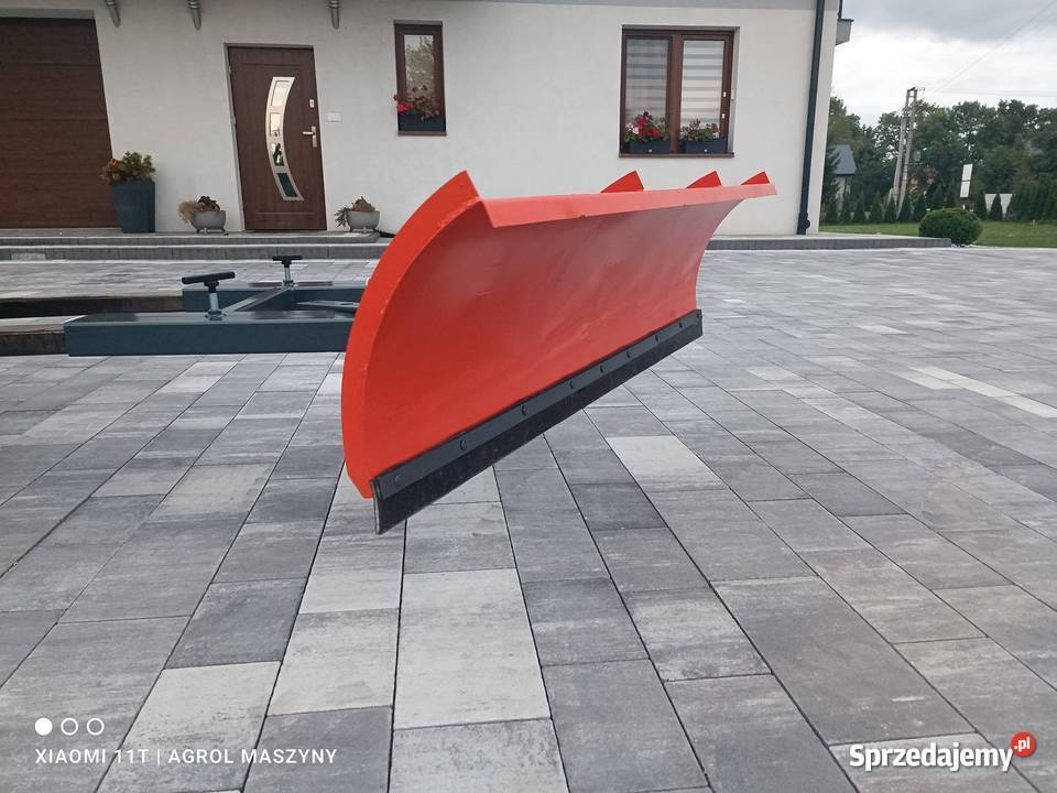 Pług śnieżny na Wózek Widłowy 150 Dostawa Bylew