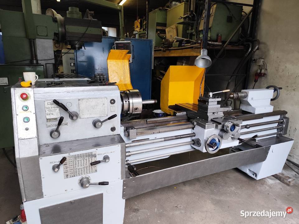 Tokarka do metalu Tug 40 x 1500 1000 i 2000 MMM Produkcja Maków Podhalański