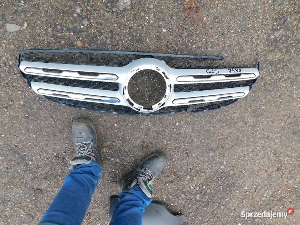 mercedes GLS grill uszkodzony 7498 WYSYŁKA osobowe