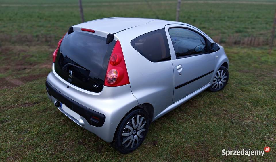 Peugeot 107 10benzyna 2008r Klimatyzacja 96 Ostróda