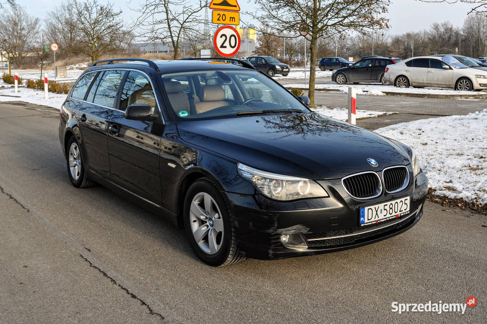 BMW Seria 5 Automat Lift 2009 r Skóry