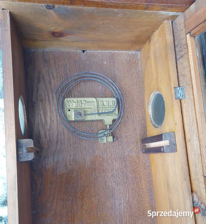 Stary zegar ścienny Junghans 1920r sprawny film