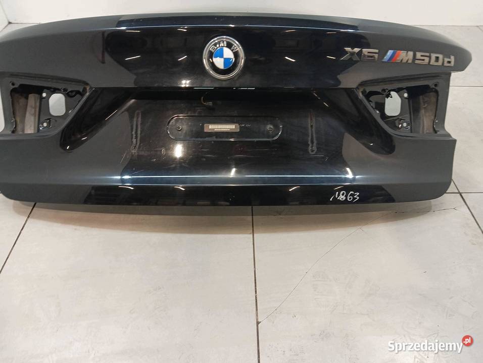 KLAPA TYŁ SZYBA 475 4759 Bmw X6 II 20142019 F16 osobowe