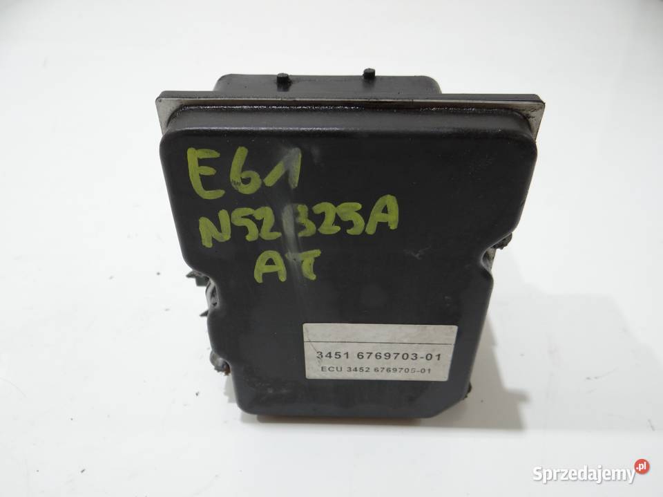 POMPA HAMULCOWA ABS BMW E60 E61 N52B25A 6769703 Strzyżewice sprzedam
