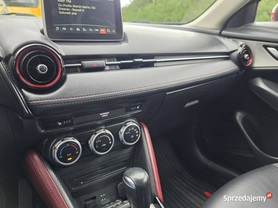 Mazda CX3 SportsLine 20 SkyactivG 120 Automat kurtyny powietrzne Skępe sprzedam