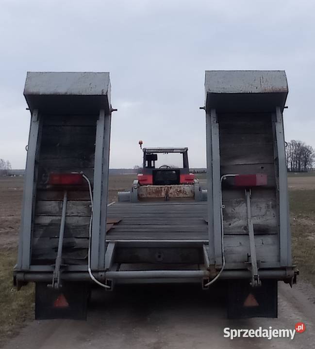 Laweta przyczepa niskopodwoziowa pom śrem lubelskie Zamch sprzedam