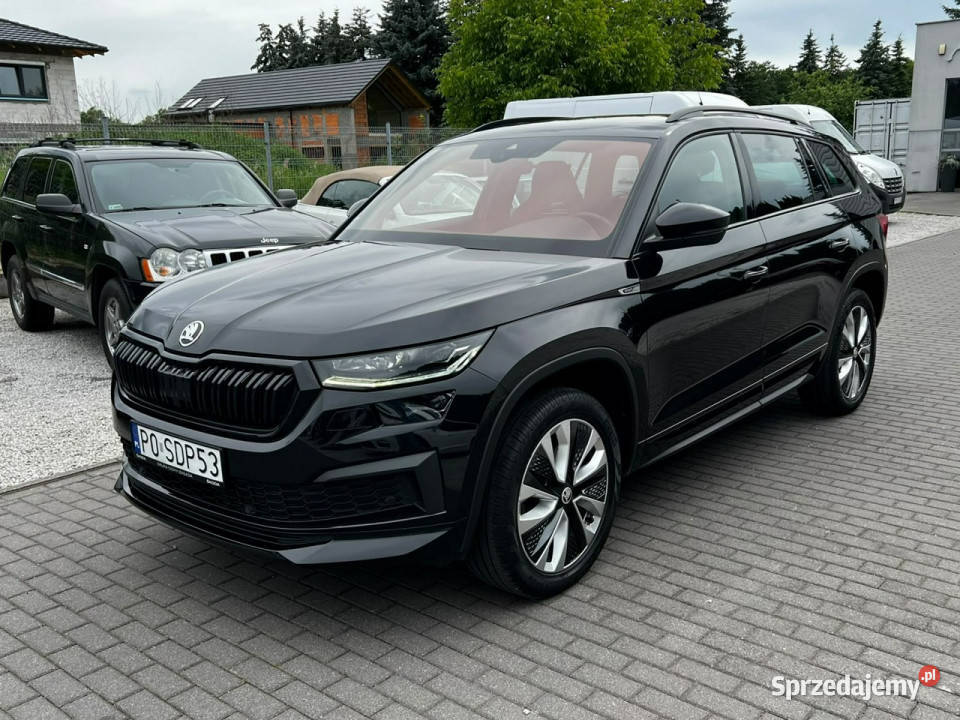 koda Kodiaq VAT 23 Salon I właściciel SportLine wielkopolskie Baranowo