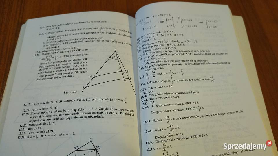 Zbiór zadań z geometrii szkoły podstawowej